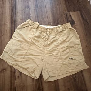 Tan Aftco shorts
